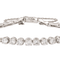 Bracelet Bracelet en or blanc 18 carats avec 8 diamants 58 Facettes 2432011CN
