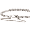 Bracelet Bracelet en or blanc 18 carats avec 8 diamants 58 Facettes 2432011CN
