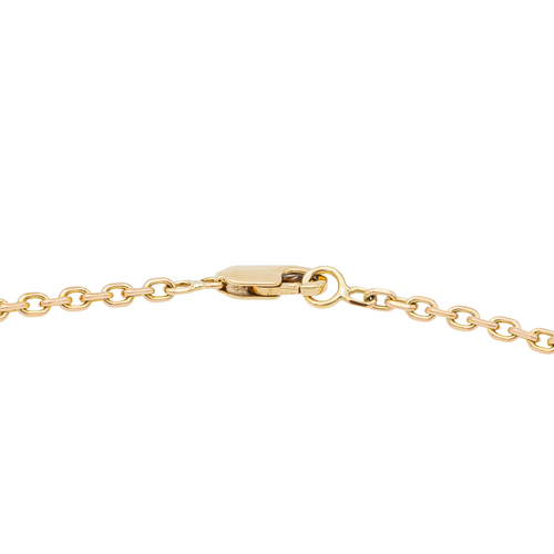 Collier Collier motifs géométriques en or jaune 18 carats et jade jadéite 58 Facettes 2432042CN