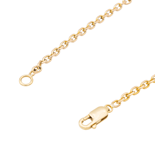Collier Collier Or jaune Jade jadéite 58 Facettes 2432042CN