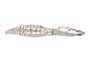Bracelet Bracelet Art déco en or blanc 18K et diamants 58 Facettes 24351-0110