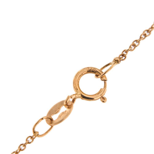 Collier Collier solitaire - Pendentif en or jaune 18 carats et diamant 0,73 ct 58 Facettes 24366