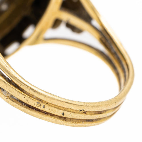 Bague 52 Bague Or jaune Saphir, Diamant 58 Facettes 2441315CN