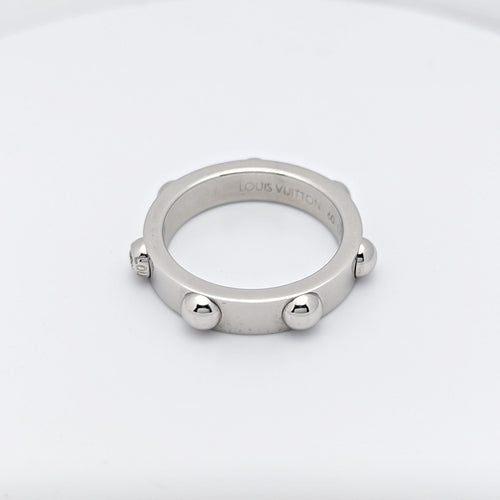 Bague 61 Louis Vuitton Clous - Bague en or blanc avec diamant 58 Facettes 24503