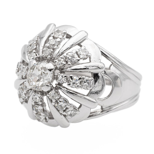 Bague 57 Bague Platine Diamant 58 Facettes 2472910CN