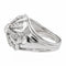 Bague 57 Bague Platine Diamant 58 Facettes 2472910CN