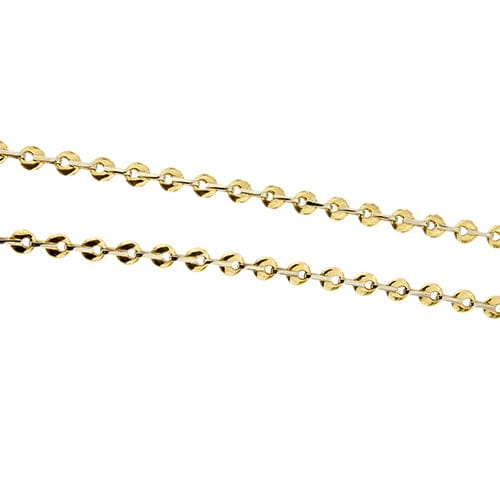 Collier Sauro - Collier maille brevetée en or jaune et or blanc 18 ct 58 Facettes 24774