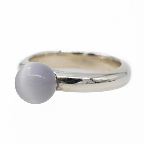 Bague 55 Bague Argent Calcédoine 58 Facettes 2479268CN