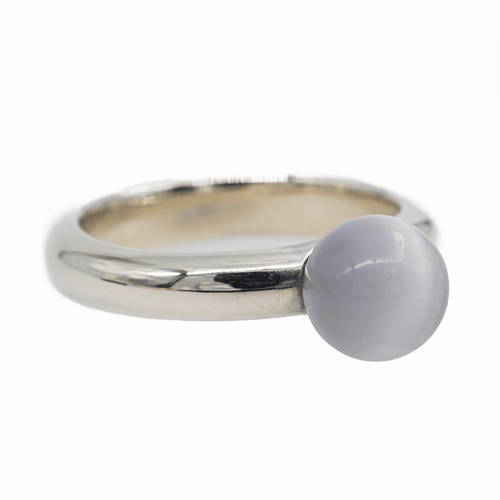 Bague 55 Bague Argent Calcédoine 58 Facettes 2479268CN