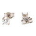 Earrings Stud earrings White gold Diamond 58 Facettes 2484502CN