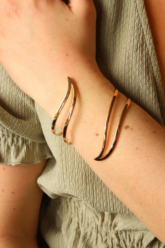 Bracelet Ginette NY Bracelet Jonc Wise Cuff Or rose 58 Facettes 2485251CN