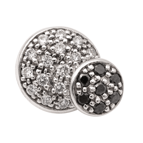 Pendentif Pendentif en or blanc 18 carats serti de diamants 58 Facettes 2487215CN