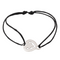 Bracelet O.J. Perrin Légendes - Bracelet cœur en or blanc 18 carats 58 Facettes 2487268CN