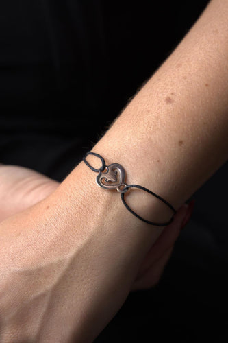 Bracelet O.J. Perrin Bracelet Coeur légendes Or blanc 58 Facettes 2487268CN