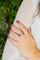 Bague 55.5 Bague marguerite en platine 920 sertie de diamants 58 Facettes 2490560CN