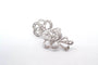 Boucles d'oreilles Boucles d’oreilles années 1950 en platine et or blanc, diamants 58 Facettes 24951b