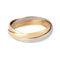 Bracelet Cartier - Bracelet Trinity en or rose, blanc et jaune 58 Facettes 1