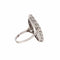 Bague 53 Bague marquise sertie de diamants en or gris 18k 58 Facettes 1