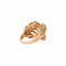 Bague 55 Bague plume sertie d’un diamant taille ancienne en or jaune 18k 58 Facettes 1