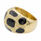 Bague 52 Bague Cocktail Or jaune Diamant, Laque 58 Facettes 2505460CN