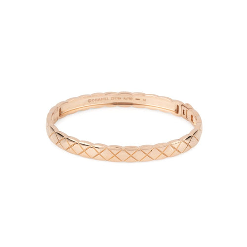 Bracelet Chanel - Bracelet Coco Crush en or rose 18k 58 Facettes 1