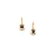 Boucles d'oreilles Pomellato Nudo - Boucles d'oreilles en or rose 18k et cristal de roche 58 Facettes 1