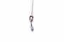 Collier Collier pendentif Art déco en diamants et saphir de 6,05 ct 58 Facettes 26786-26227