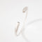 Bracelet Bracelet jonc ouvert serti de diamants en or gris 18k 58 Facettes 1