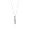 Collier Collier avec pendentif 7 diamants en or blanc 18 ct 58 Facettes 25102