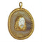 Pendentif Pendentif dévotion Renaissance vers 1580 en or 18K et agate rubanée 58 Facettes 25114-0064