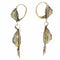 Boucles d'oreilles Boucles d’oreilles ibériques baroques en or jaune 14K et grenats 58 Facettes 25115-0314