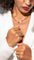 Bague 54.5 Bague Or jaune, Or rose, Or blanc Diamant 58 Facettes 2513757CN