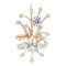 Bague 54.5 Bague Or jaune, Or rose, Or blanc Diamant 58 Facettes 2513757CN