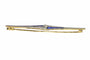 Broche Broche barrette Art déco néerlandaise en or 18K, diamants et saphirs 58 Facettes 25141-0140