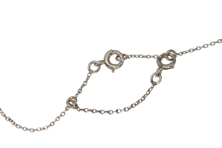 Collier Art déco - Collier pendentif en platine avec diamant poire 58 Facettes 25203-0190