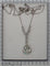 Collier Art déco - Collier pendentif en platine avec diamant poire 58 Facettes 25203-0190