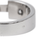 Bague 47 Bague en or blanc 18 carats sertie de diamants 58 Facettes 2527582CN