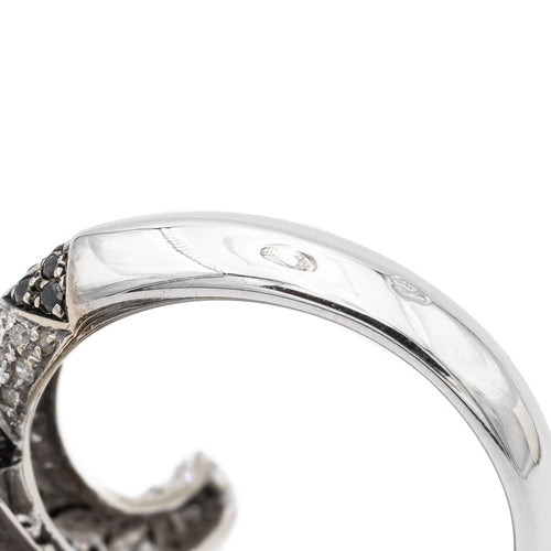 Bague 53 Bague Or blanc Diamant 58 Facettes 2529124CN