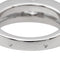 Bague 49 Bague solitaire en or blanc 18 carats avec diamant 0,80 ct 58 Facettes 2529125CN