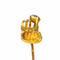 Montre Épingle à cravate victorienne romantique en or jaune 18K et diamant 58 Facettes 25321-0203