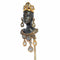 Montre Épingle de cravate victorienne Blackamoor couronnée en or 18K et diamants 58 Facettes 25321-0230