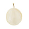 Pendentif Pendentif rond en nacre sculptée et or jaune 18 ct 58 Facettes 25488-1