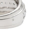 Bague 57 Chopard La Strada - Bague bandeau en or blanc et diamants 58 Facettes 2549311CN