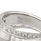 Bague 57 Chopard La Strada - Bague bandeau en or blanc et diamants 58 Facettes 2549311CN
