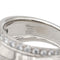 Bague 57 Chopard Bague Bandeau La Strada Or blanc Diamant 58 Facettes 2549311CN