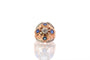 Bague 49 Bague dôme années 1950 en or jaune 18k, diamants et saphirs 58 Facettes 25514 dv