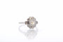 Bague 53 Bague en or blanc 18 carats avec diamants 58 Facettes 25562 25007b