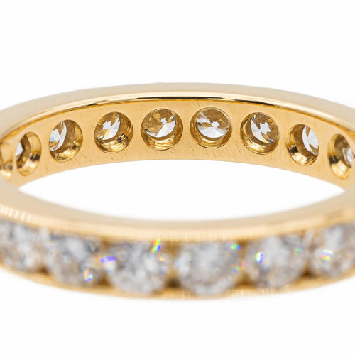 Bague Bague Alliance Or jaune Diamant 58 Facettes 2557601CN
