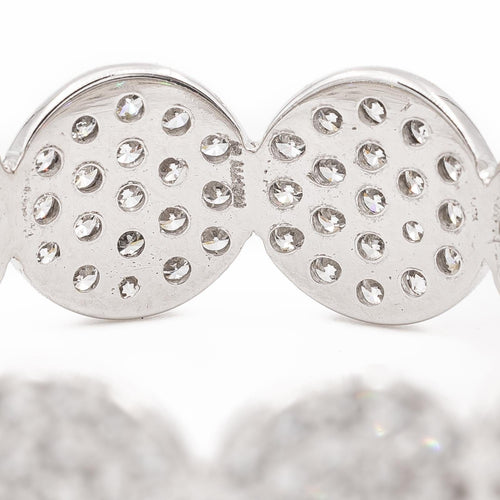 Bague 51 Ginette NY Bague Alliance Mini Ever Eternity Band Or blanc Diamant 58 Facettes 2572401CN