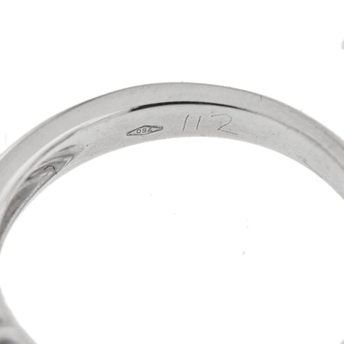 Bague 55 Bague trilogie en or blanc 18 kt et diamants 1,12 ct 58 Facettes 25737